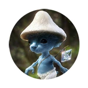 Real Smurf Cat - (SMURFCATETH)